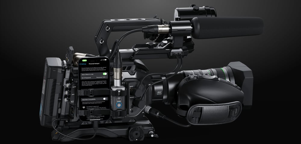 Blackmagic Design URSA Broadcast ENG Kit – Ročaj za delo iz roke