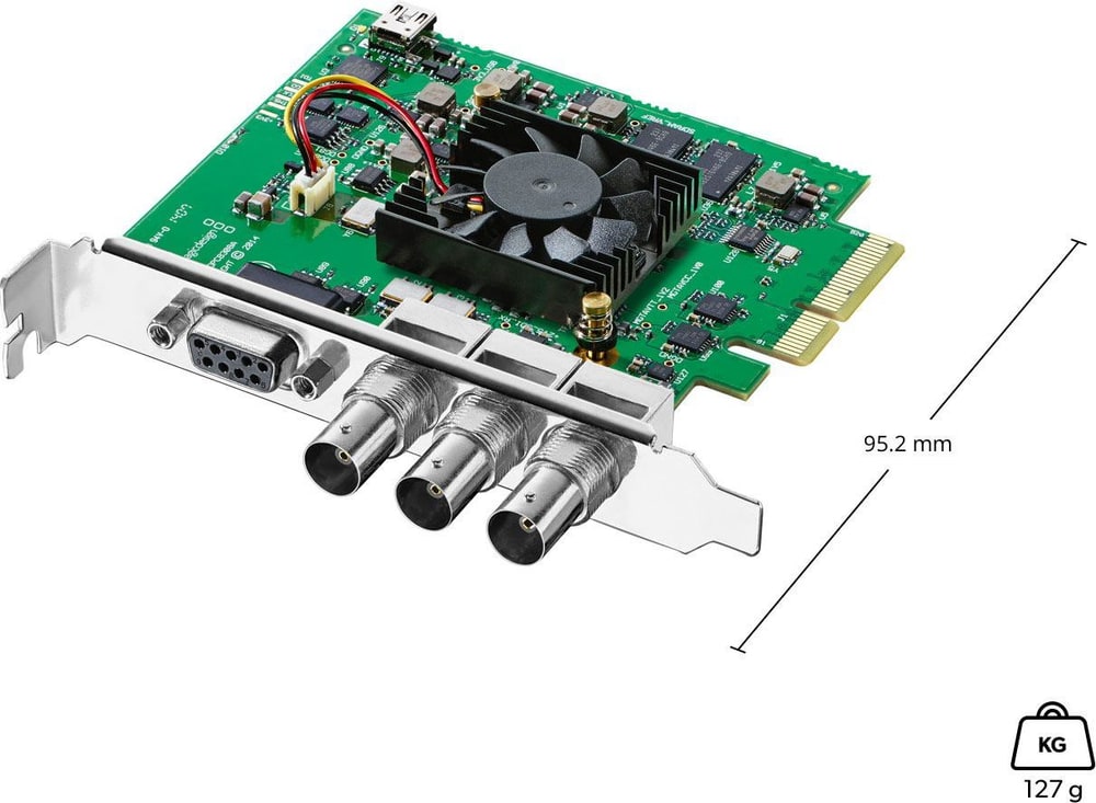DeckLink SDI 4K – Mere in namestitev