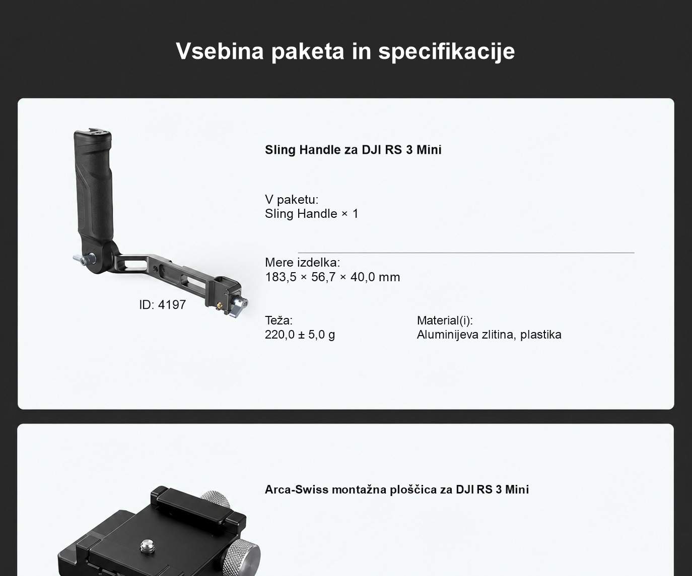 SmallRig Sling Handle 4197B SI 11
