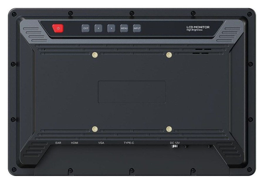 Lilliput FA1019-NP/C/T – Hrbtna stran z VESA 75 mm