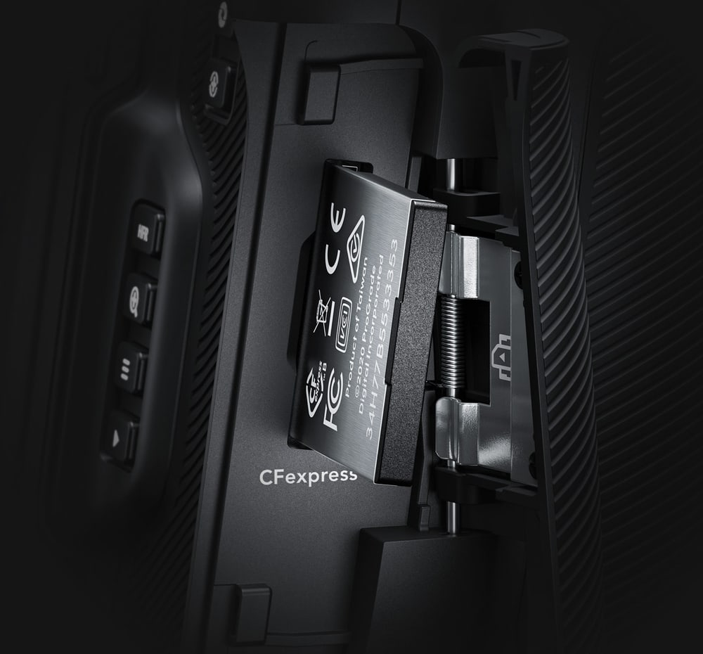 Blackmagic Cinema Camera 6K – CFexpress in zunanji diski