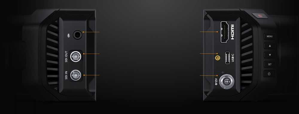 Blackmagic Design Micro Studio Camera 4K G2 – 12G-SDI in HDMI