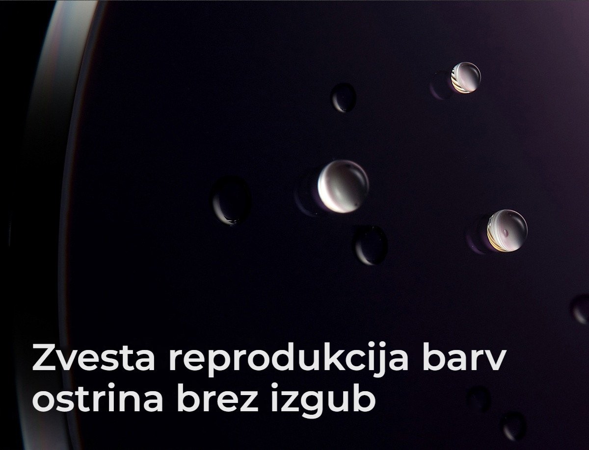 Zveste barve, ostrina brez izgub