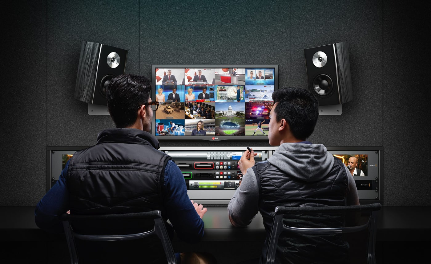 Blackmagic MultiView 16 – Oster predogled na Ultra HD