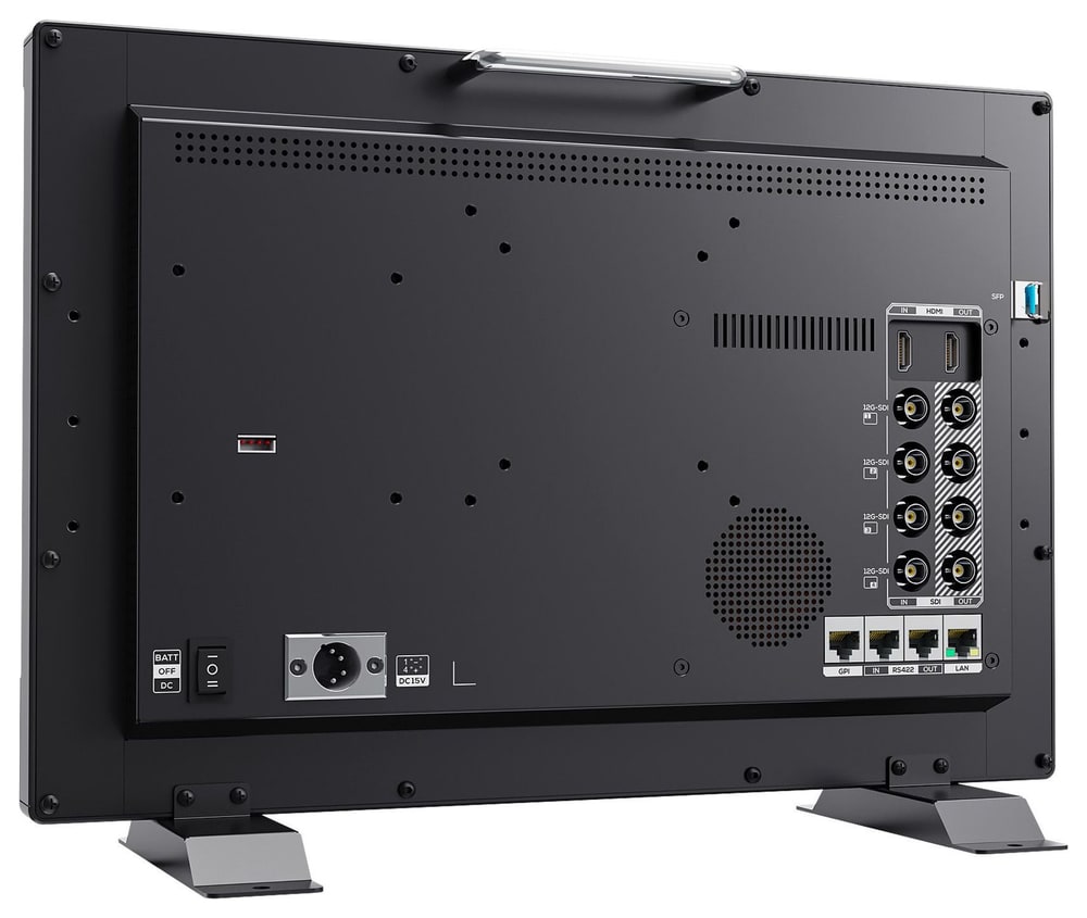 Lilliput Q15-8K – Upravljanje prek LAN, RS422 in GPI
