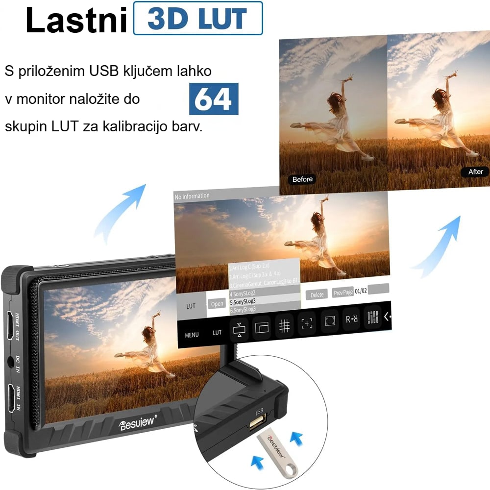 Lastni 3D LUT