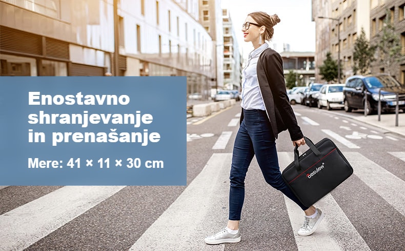 Enostavno shranjevanje in prenašanje