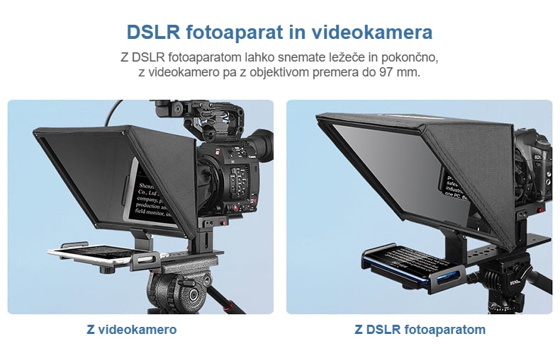 DSLR fotoaparat in videokamera