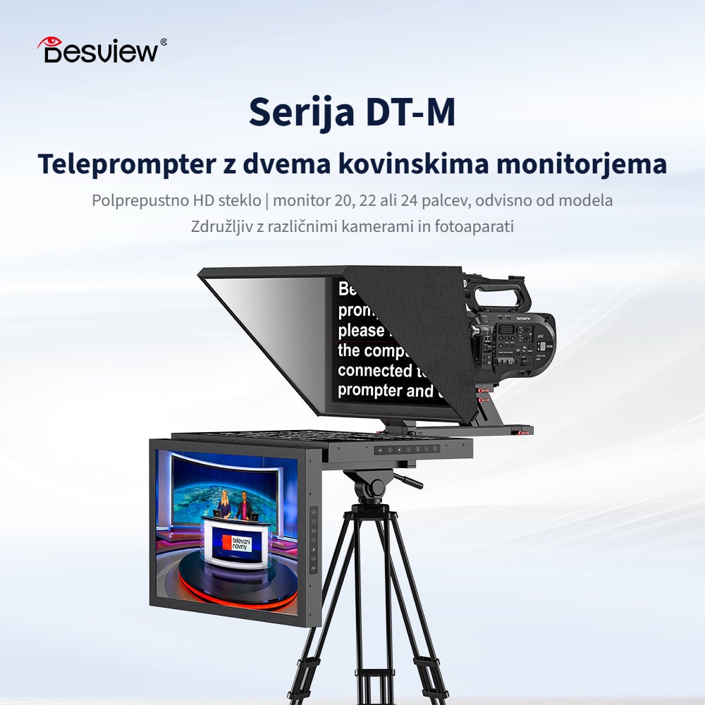 Serija DT-M z dvema kovinskima monitorjema