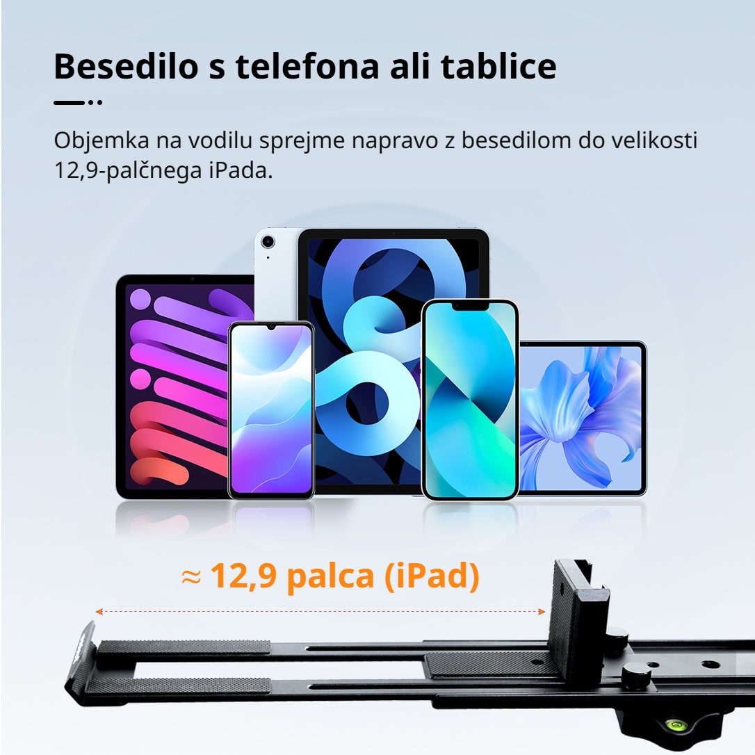 Telefon ali tablica do 12,9″