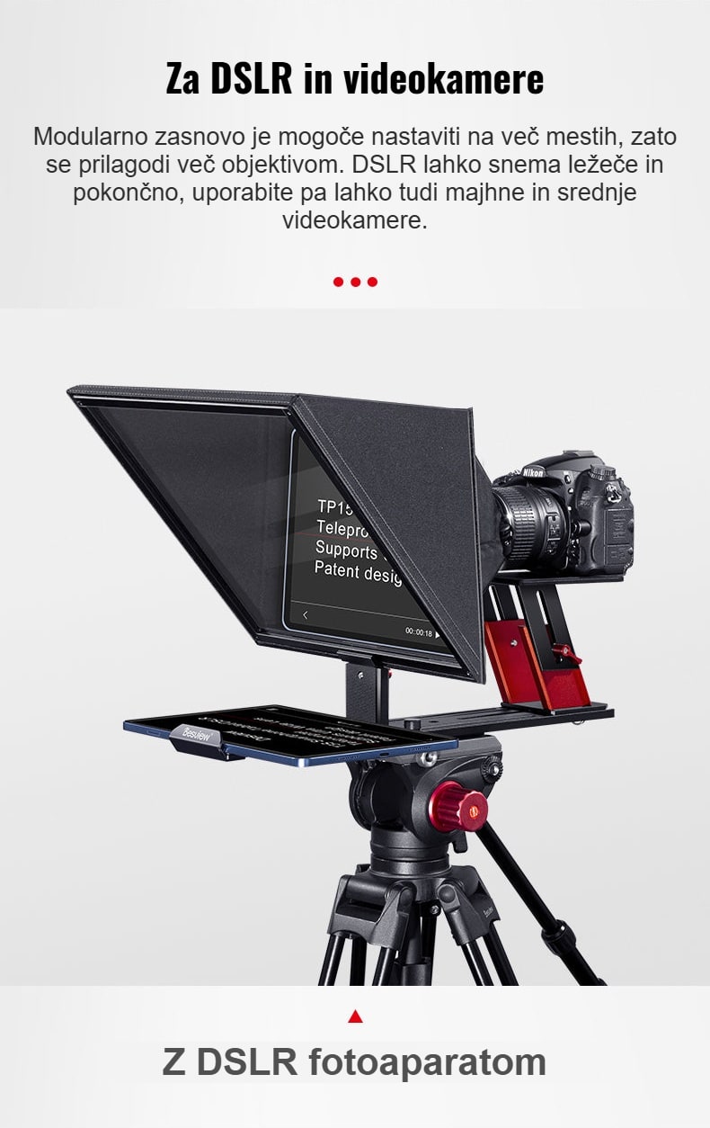 Z DSLR ali videokamero