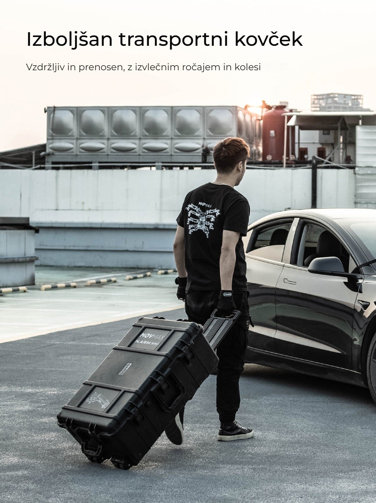Izboljšan transportni kovček