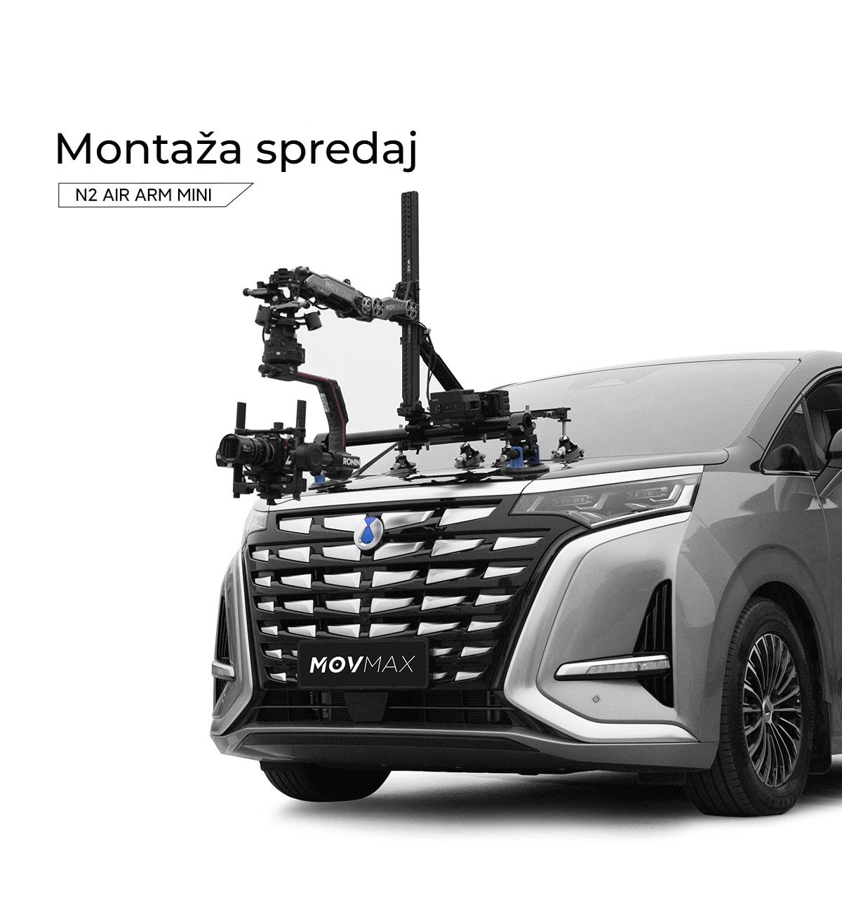 Montaža spredaj