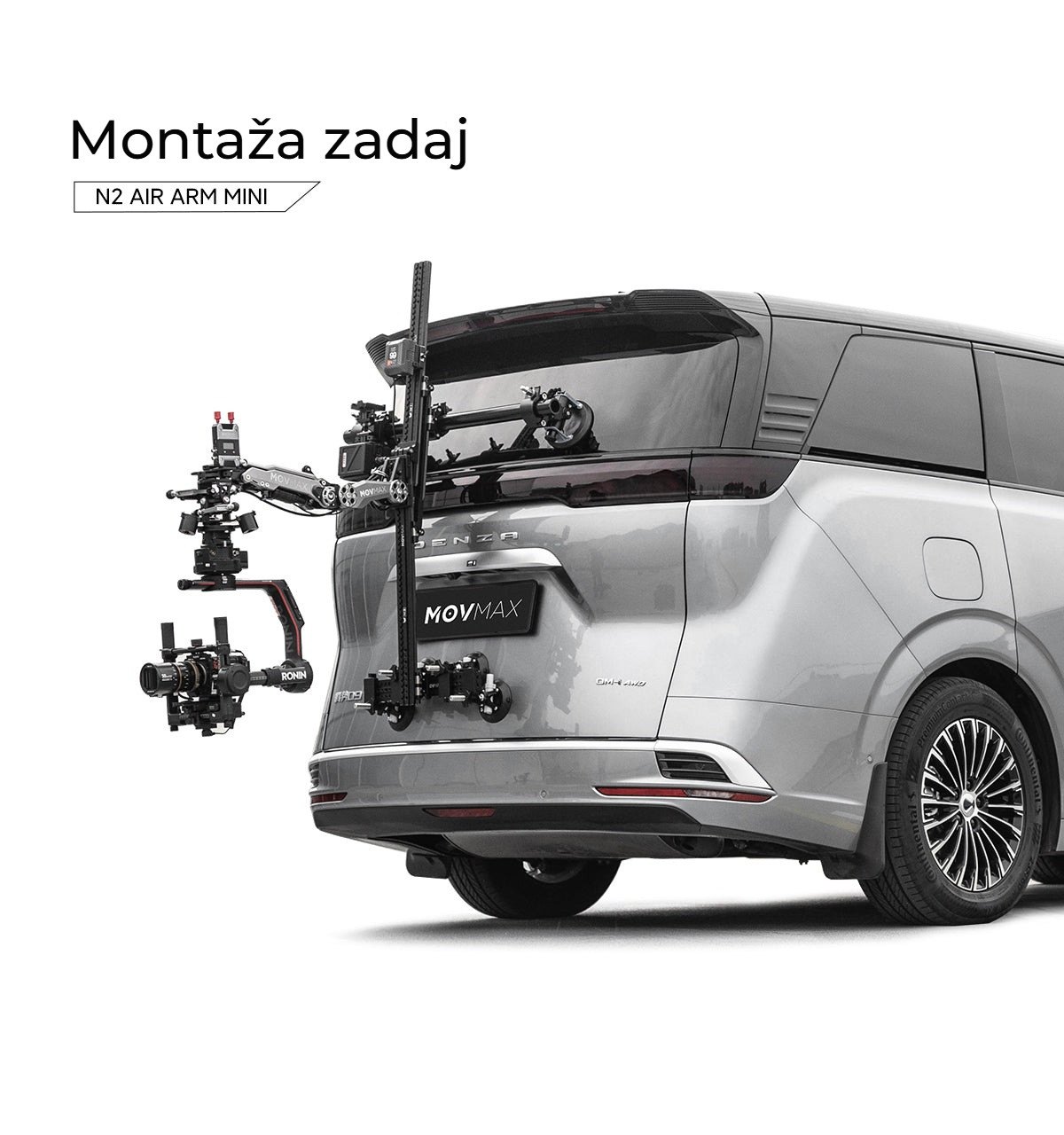 Montaža zadaj