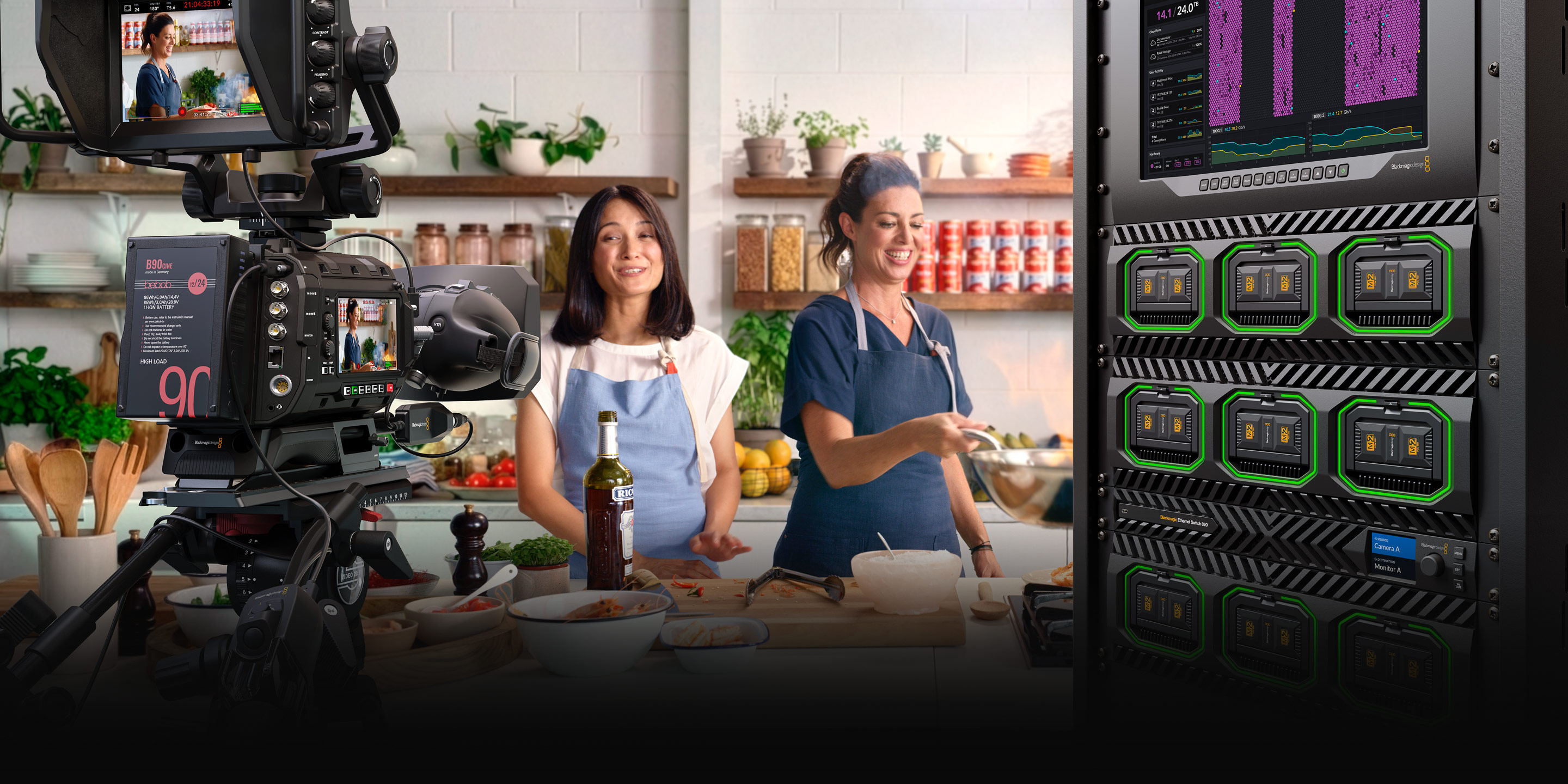 sistem Blackmagic Media Dock