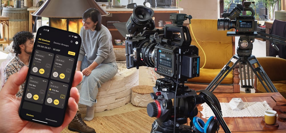 Blackmagic PYXIS 6K (L-Mount) – Časovna koda in sinhronizacija več kamer