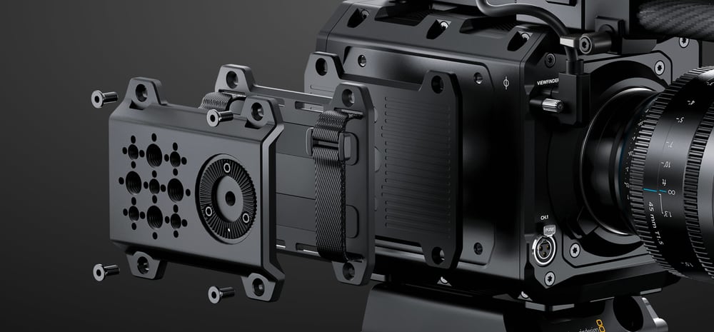 Blackmagic PYXIS Rosette Plate – Menjava stranske plošče