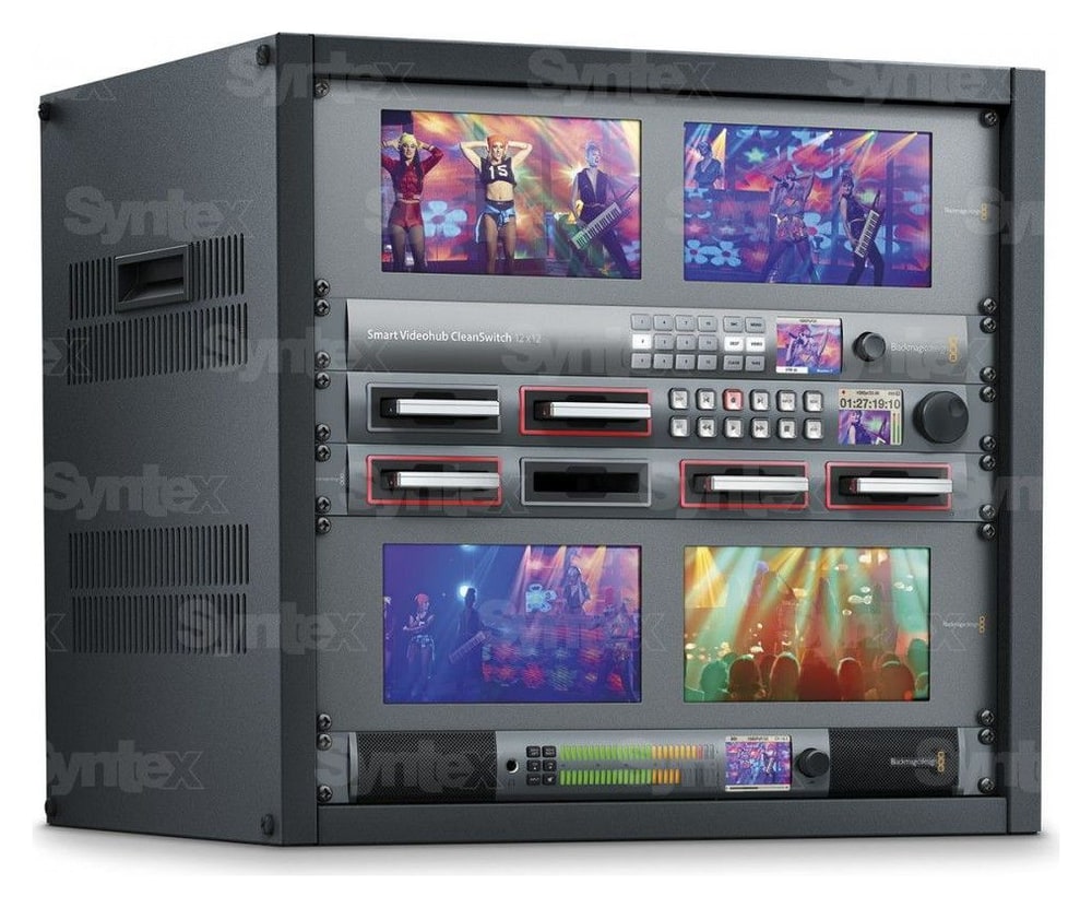 Blackmagic Smart Videohub CleanSwitch 12x12 – Za vsako stojalo
