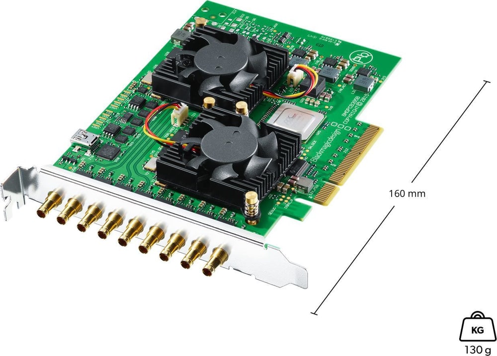 DeckLink Quad 2 – Mere in namestitev