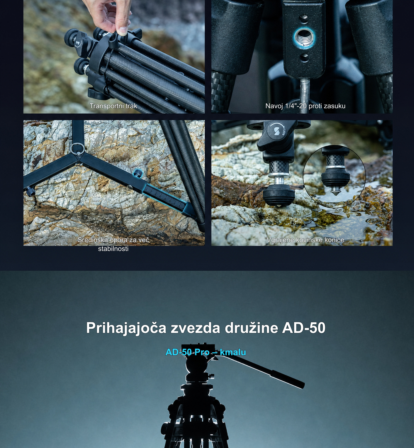 SmallRig AD-50 Lite 4684 – slovenska infografika – 6/12