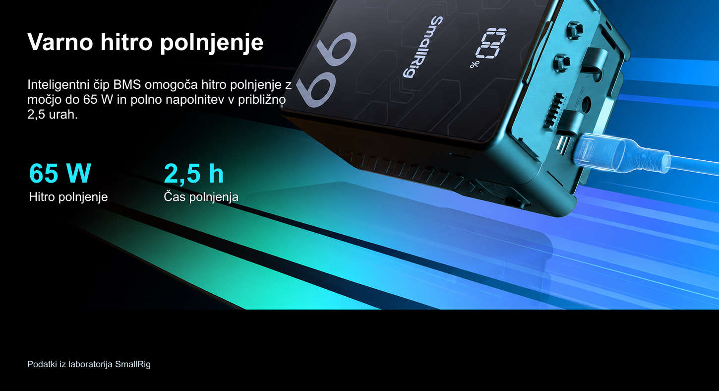 Prevedena infografika izdelka SmallRig VB99 SE 4/11