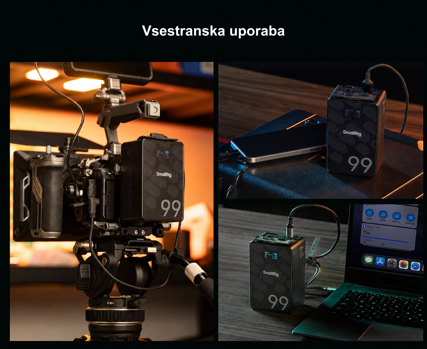 Prevedena infografika izdelka SmallRig VB99 SE 11/11