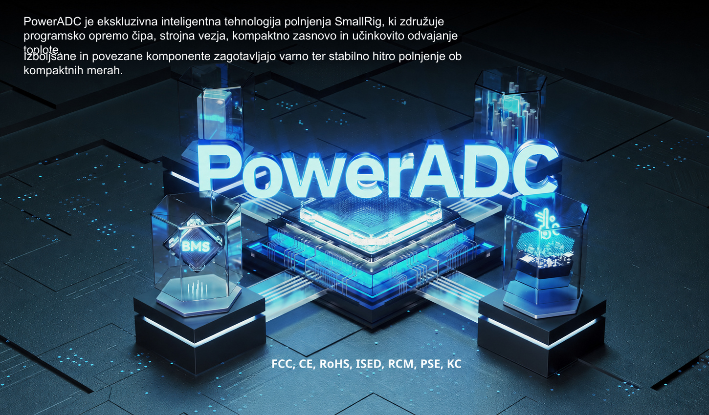 Prevedena infografika izdelka SmallRig VB99 SE 2/11