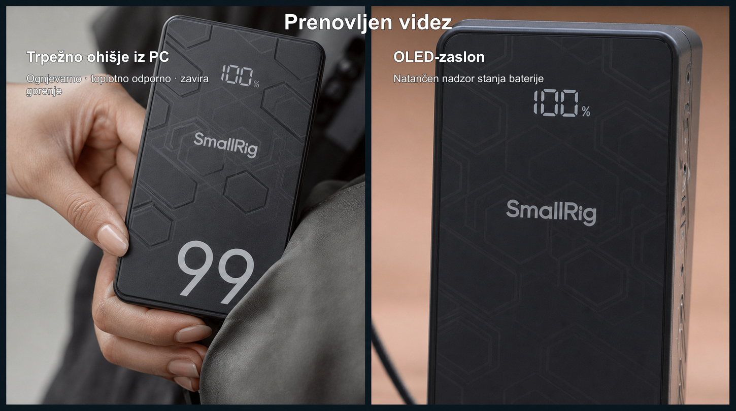 Prevedena infografika izdelka SmallRig VB99 SE 8/11
