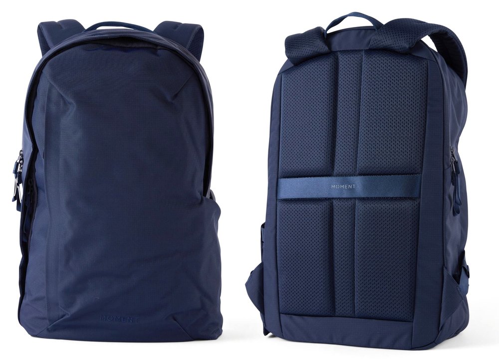 Moment Everything nahrbtnik 21 l, temno moder – Spredaj in zadaj