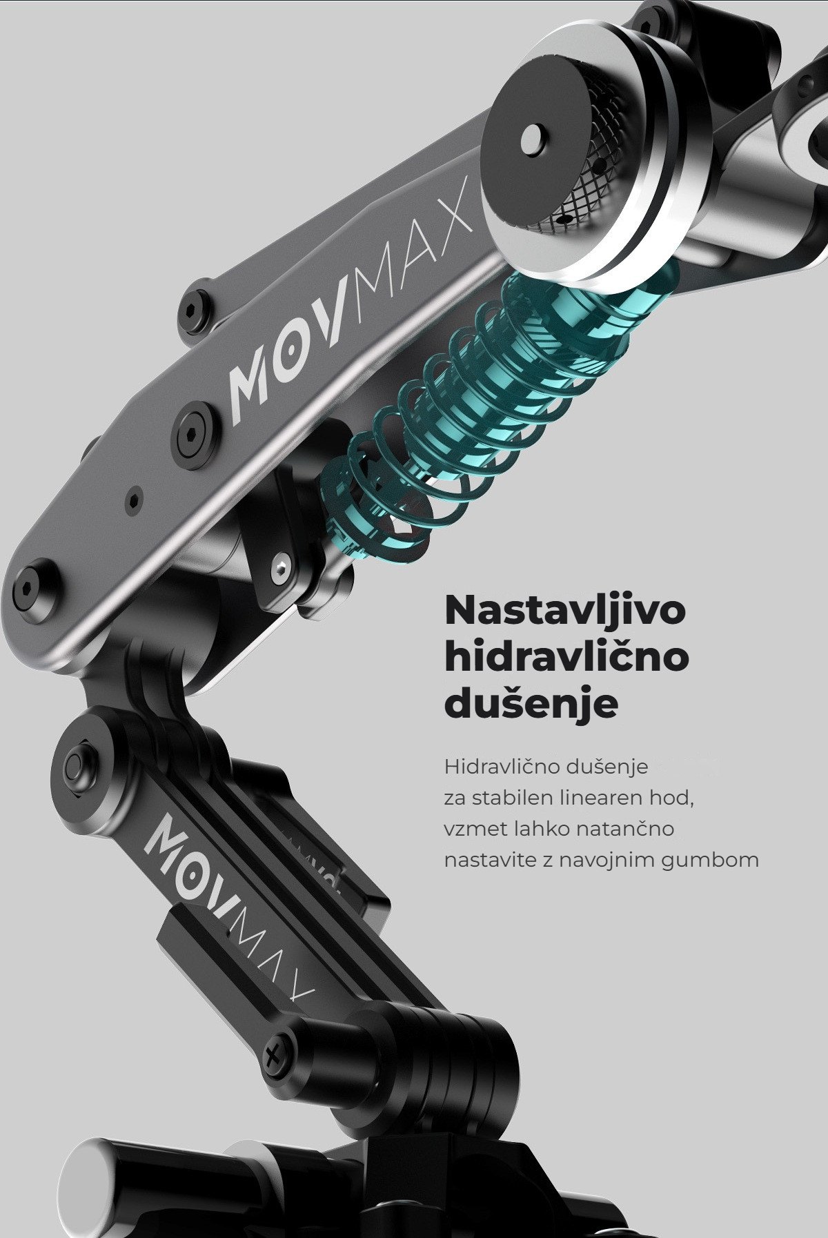 Nastavljivo hidravlično dušenje