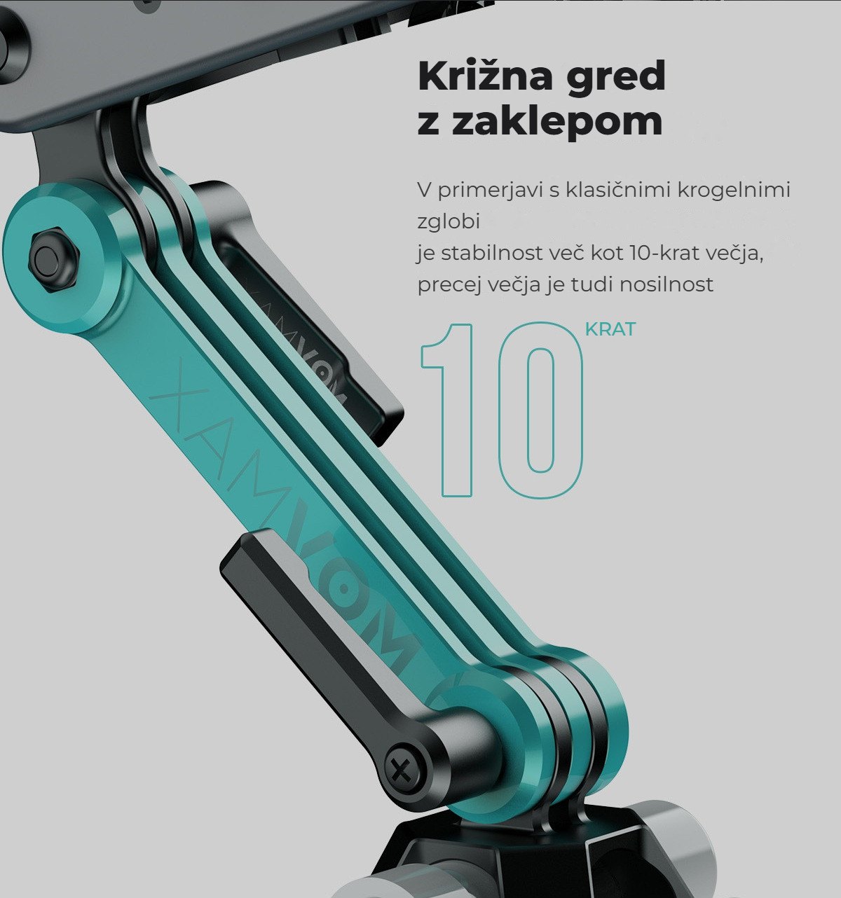 Križna gred z zaklepom