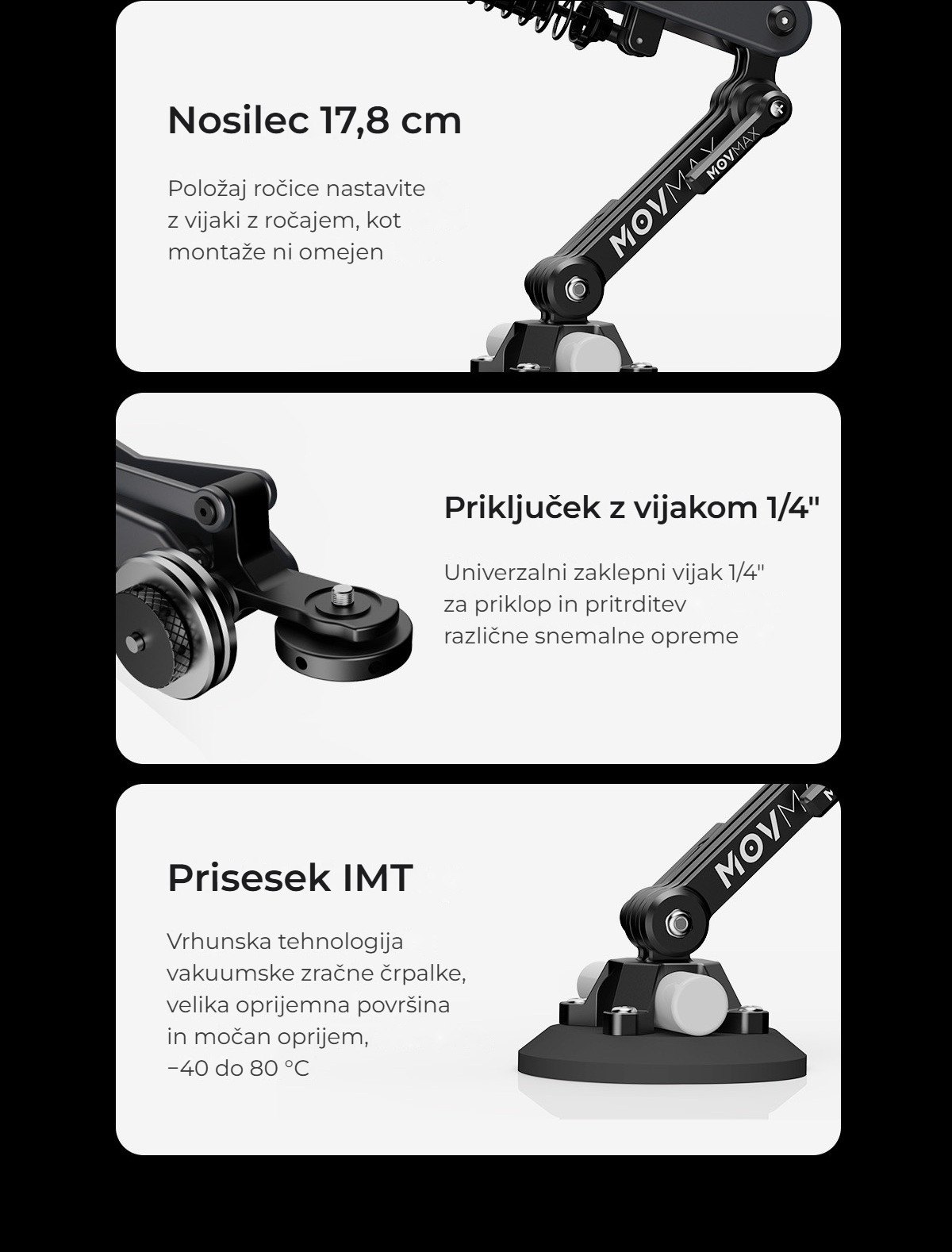 Nosilec, priključek in prisesek