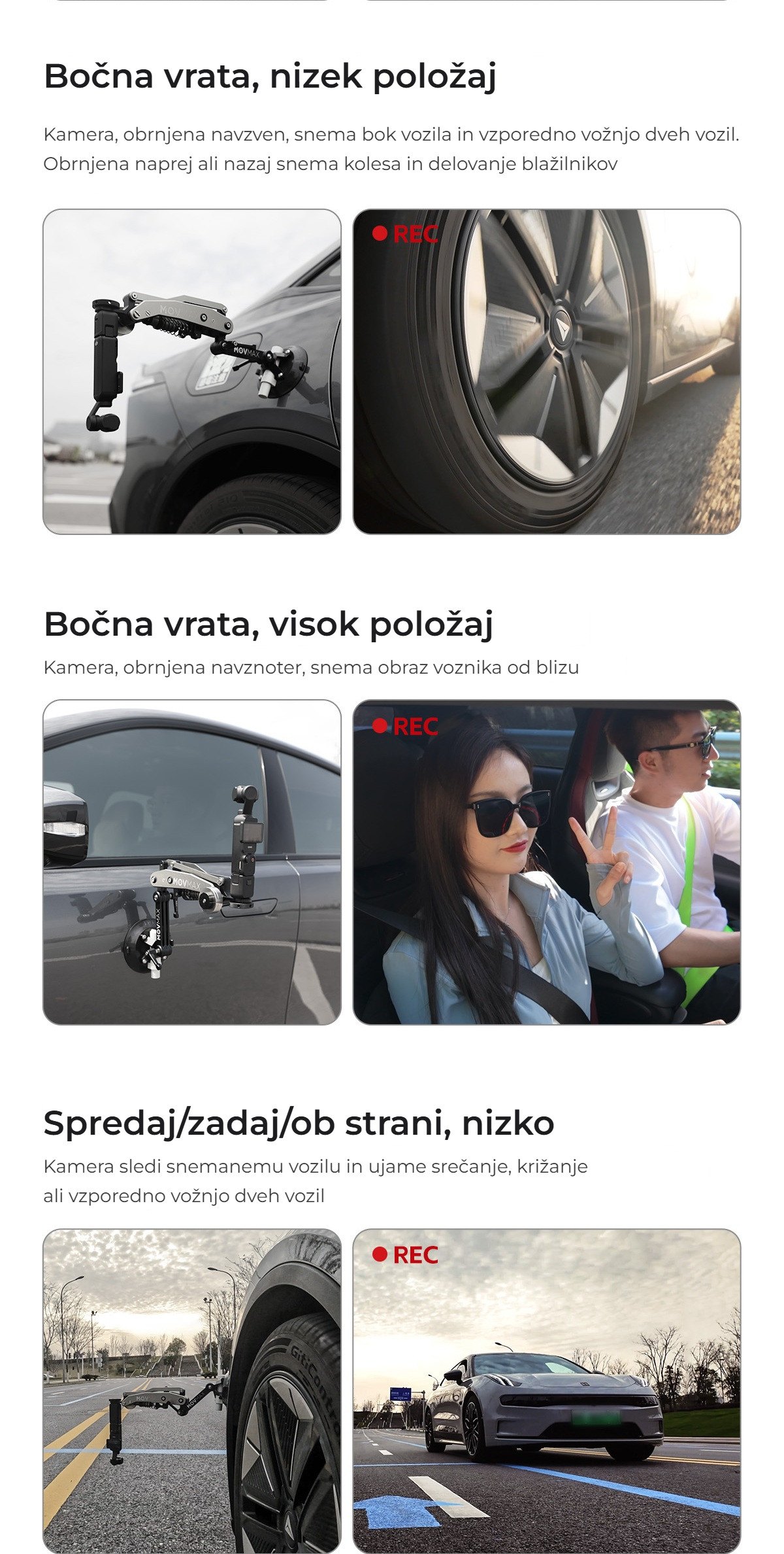 Montaža ob strani