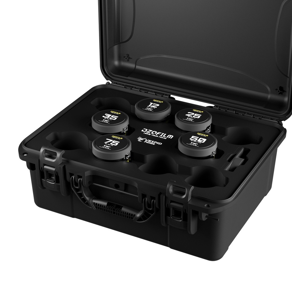 Trd kovček in objektivi DZO Optics Vespid Prime 5-Lens Kit
