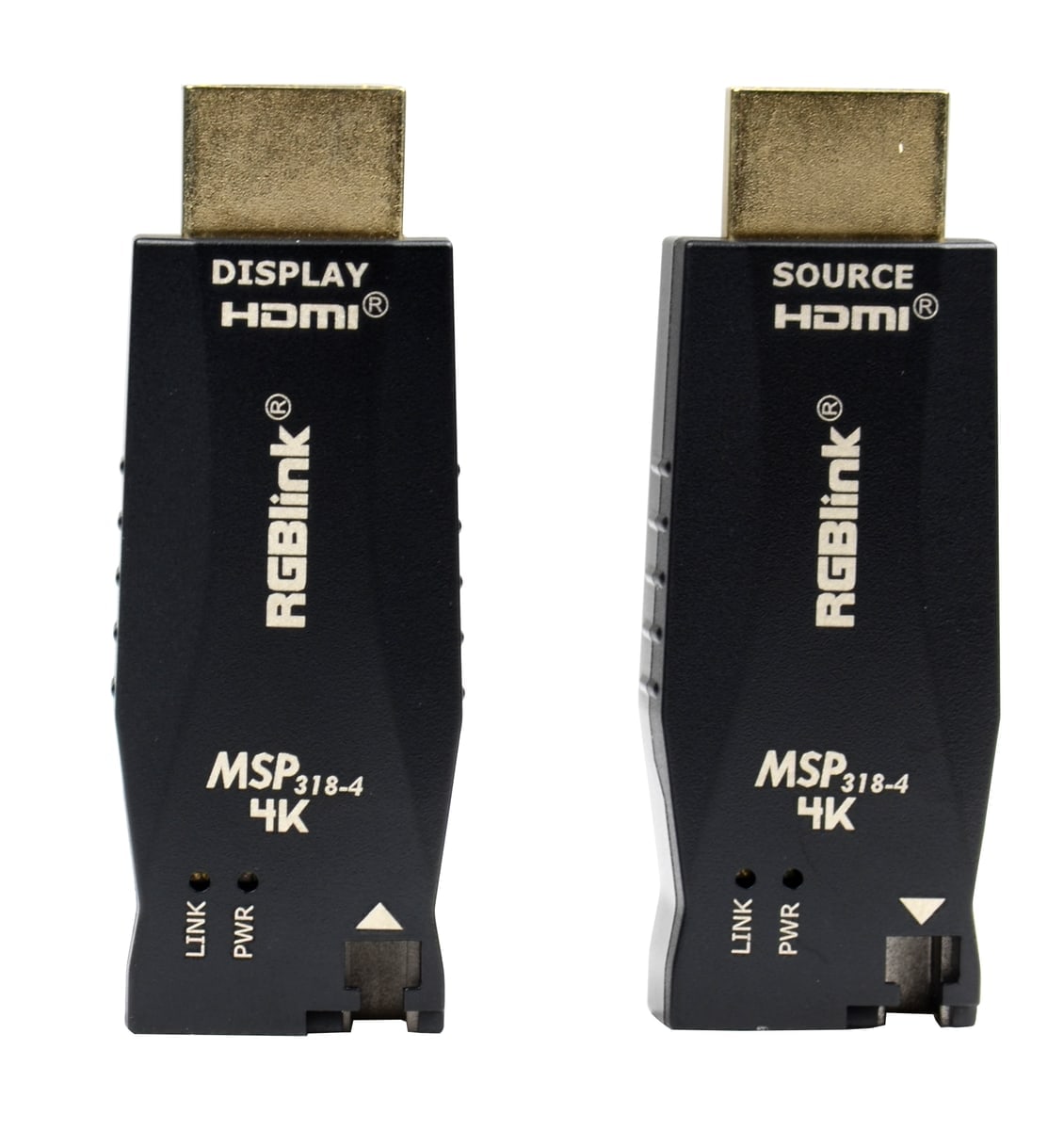 Oddajnik in sprejemnik neposredno v vratih HDMI
