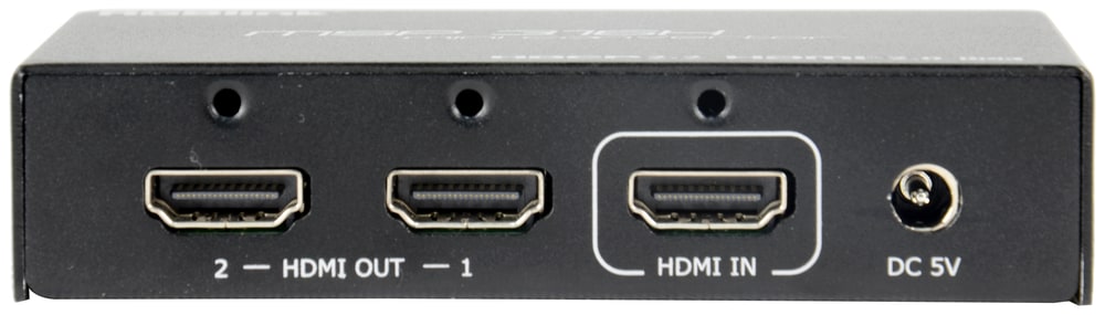 En vhod HDMI 2.0, dva izhoda