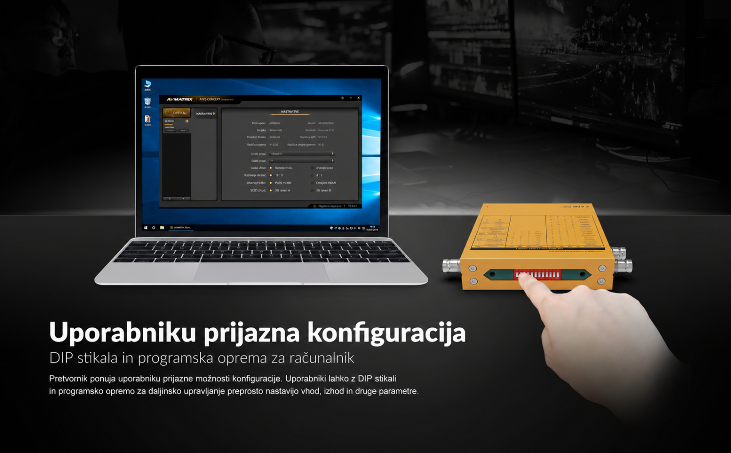 AVMATRIX SC7030 – infografika