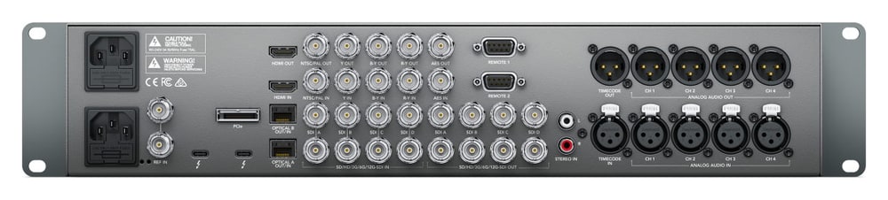 Blackmagic Design UltraStudio 4K Extreme 3 – Priključki brez kompromisov