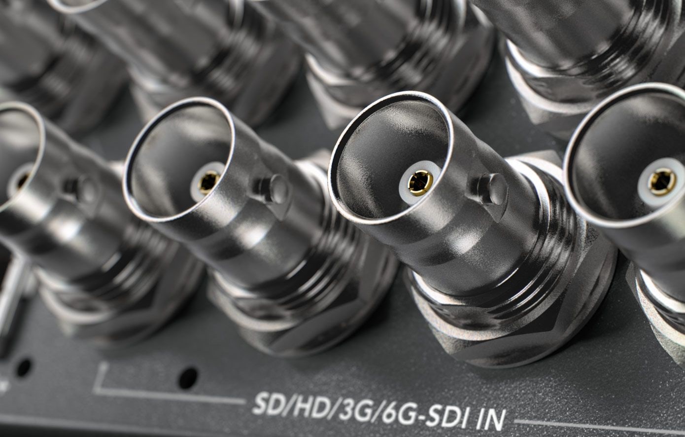 Blackmagic MultiView 4 – Štirje vhodi 6G-SDI s prehodom