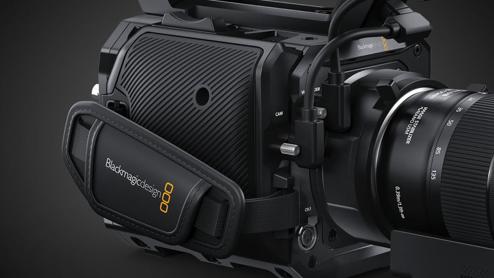 Blackmagic Design PYXIS Pro Grip – Pašček in snemanje pod palcem