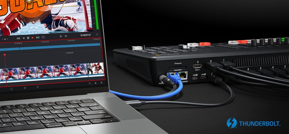 ATEM Mini Extreme ISO G2 – Thunderbolt za snemanje in predvajanje