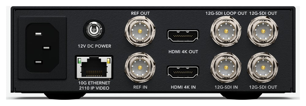 Blackmagic 2110 IP UpDownCross 12G – Pretvorba brez kompromisov v živi verigi