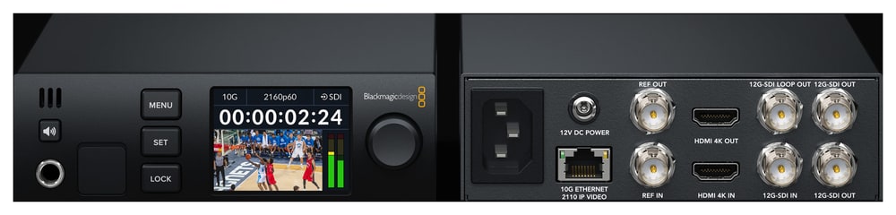 Blackmagic 2110 IP UpDownCross 12G – Za režije in reportažna vozila