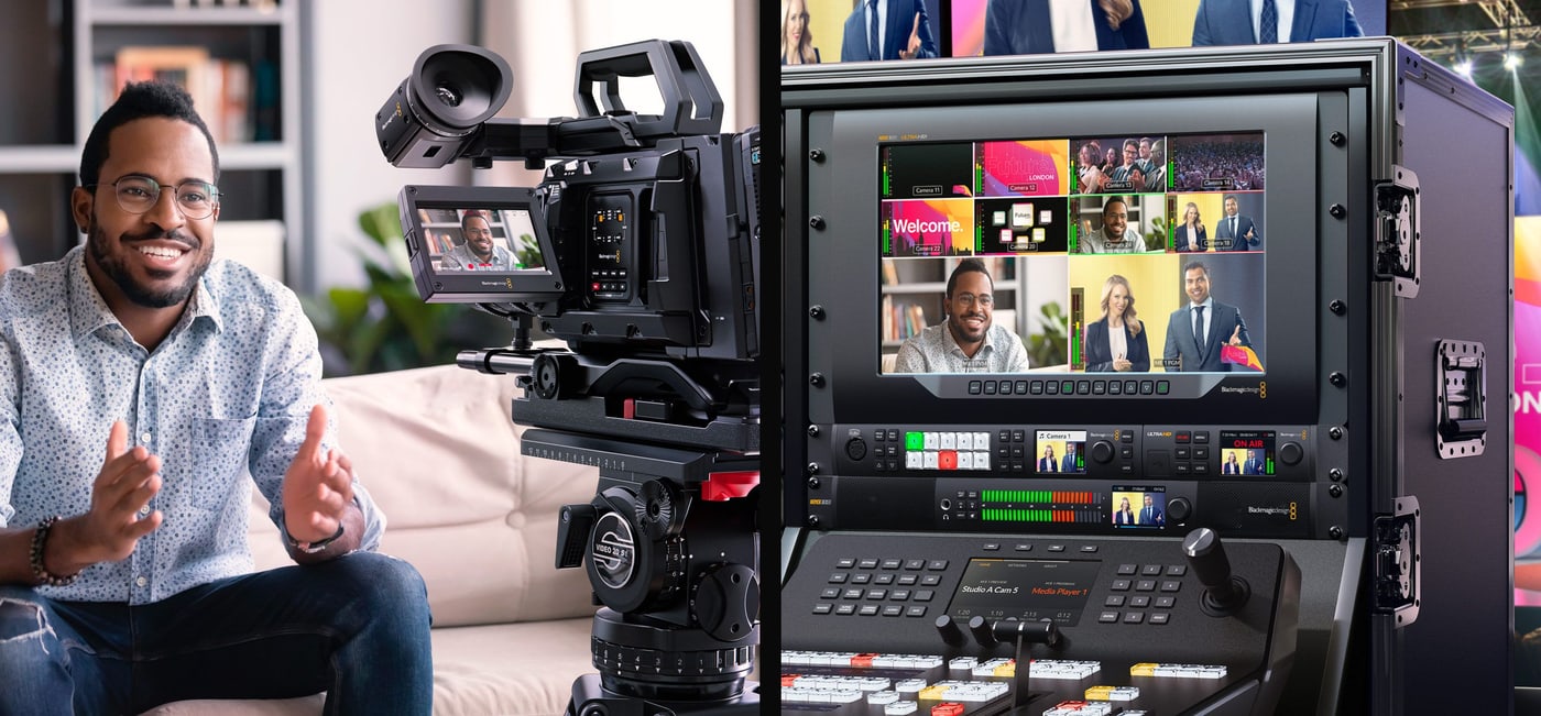 Blackmagic Streaming Encoder 4K – Oddajna povezava z dekodirnikom