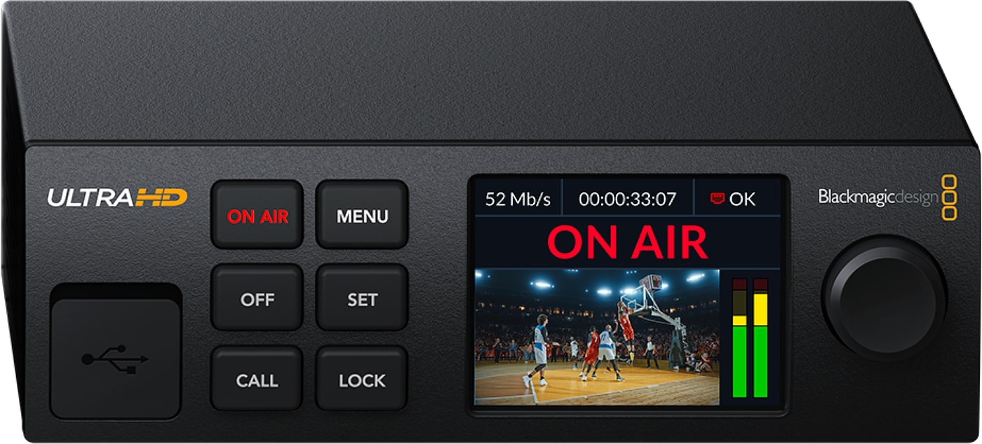 Blackmagic Streaming Encoder 4K – Samostojen kodirnik s tretjino širine racka