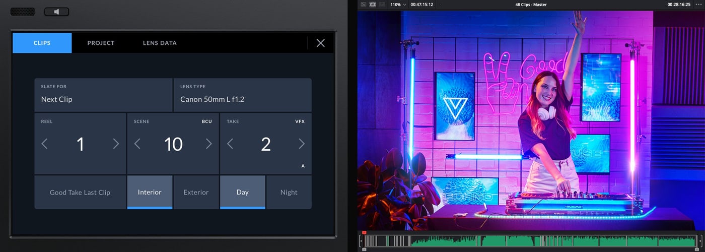 HyperDeck Shuttle 4K Pro – Digitalna klapa in metapodatki