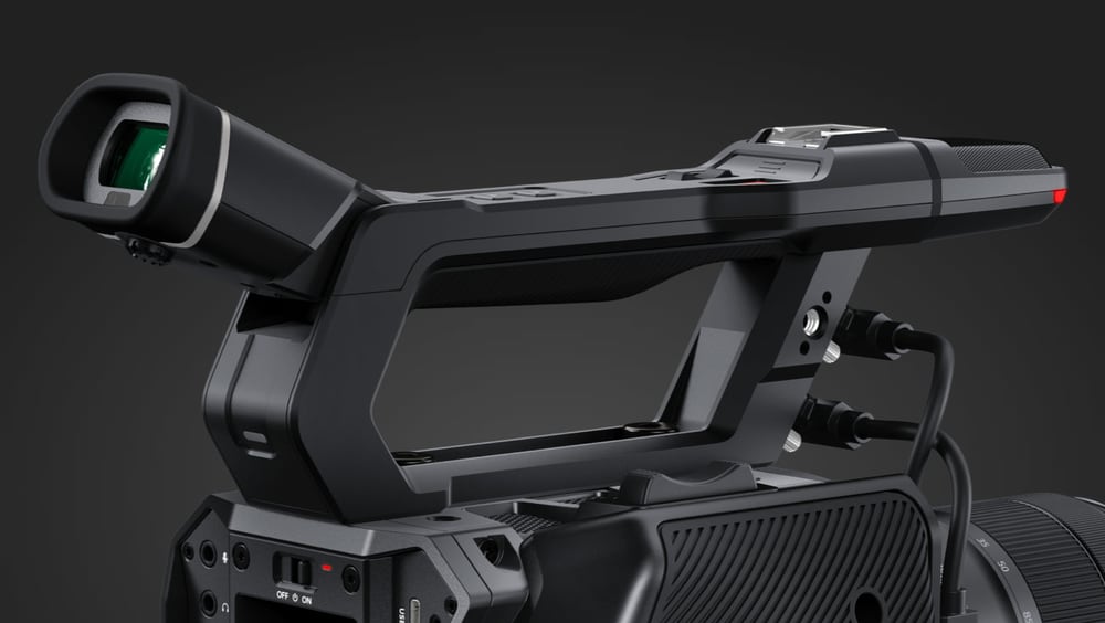 Blackmagic Design PYXIS Pro Handle – Natančen pogled brez dodatne opreme
