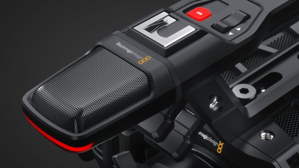 Blackmagic Design PYXIS Pro Handle – Stereo mikrofon in upravljanje