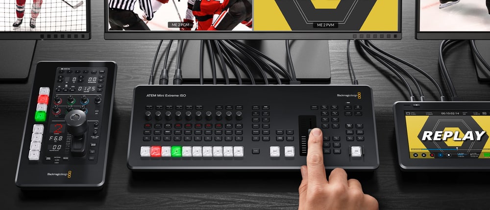 ATEM Micro Camera Panel – Kamere Blackmagic prek HDMI in SDI