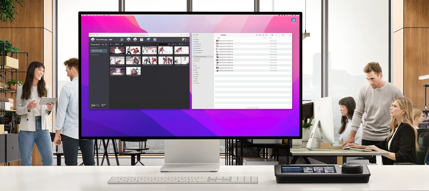 HyperDeck Shuttle 4K Pro 2TB – Blackmagic Cloud in proxy datoteke